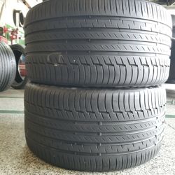 2 Used 315/30R22 Continental Tires 315 30 22