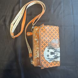 Fuzzynation Golden Retriever Orange Crossbody Bag Purse/Wallet