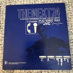 JVC The Next 24 Album - Striking Blue Cover