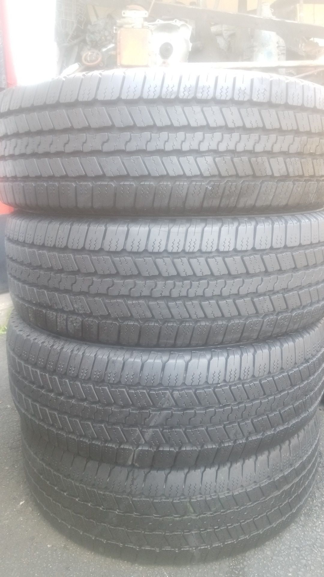 Four good set of Goodyear tires for sale 265/60/20