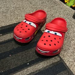 Lightning Mqueen Crocs Used 4 Times 