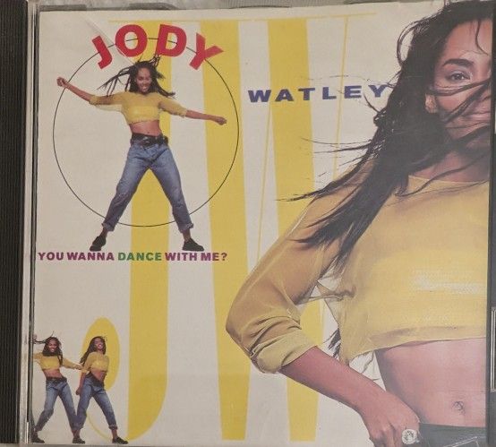Very Rare CD (Mint) Jody Watley - You Wanna Dance With Me? 1989. Case Hinge Broke. East Or West