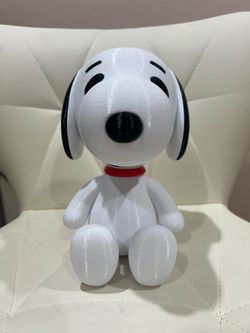3D Printed Snoopy– Sitting Figure
