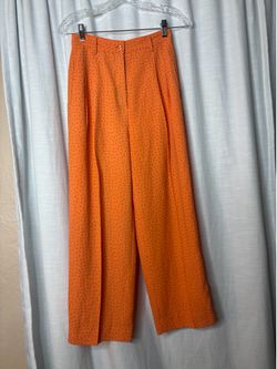 20C. Orange Polka Dot Pants