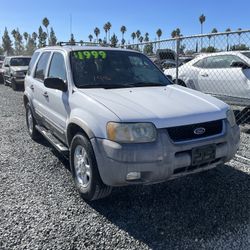 2001 Ford escape