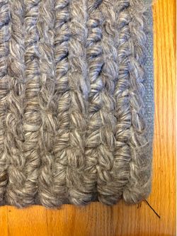 100% Woven Wool Rug