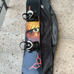 Heelside Slayer 159cm Men’s Snowboard with Ride Bindings Included