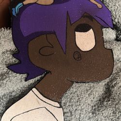 Custom Wood Lil Uzi Wall Sign 