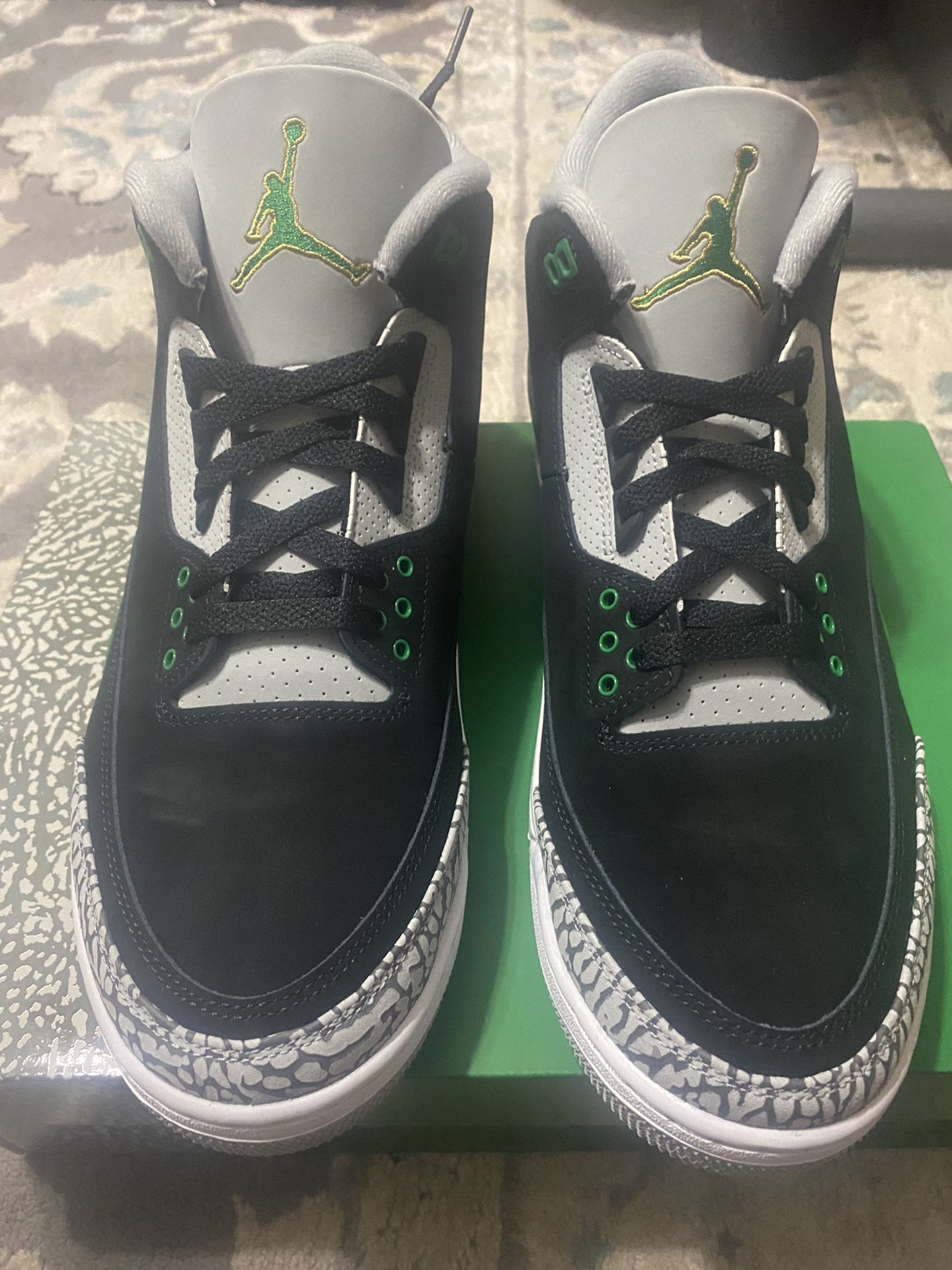 Jordan 3 Pine Green