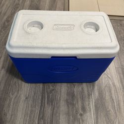 Blue Coleman Cooler