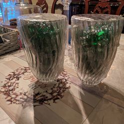 Vases With Marbles