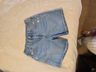 Light Blue Levi's 501 Shorts