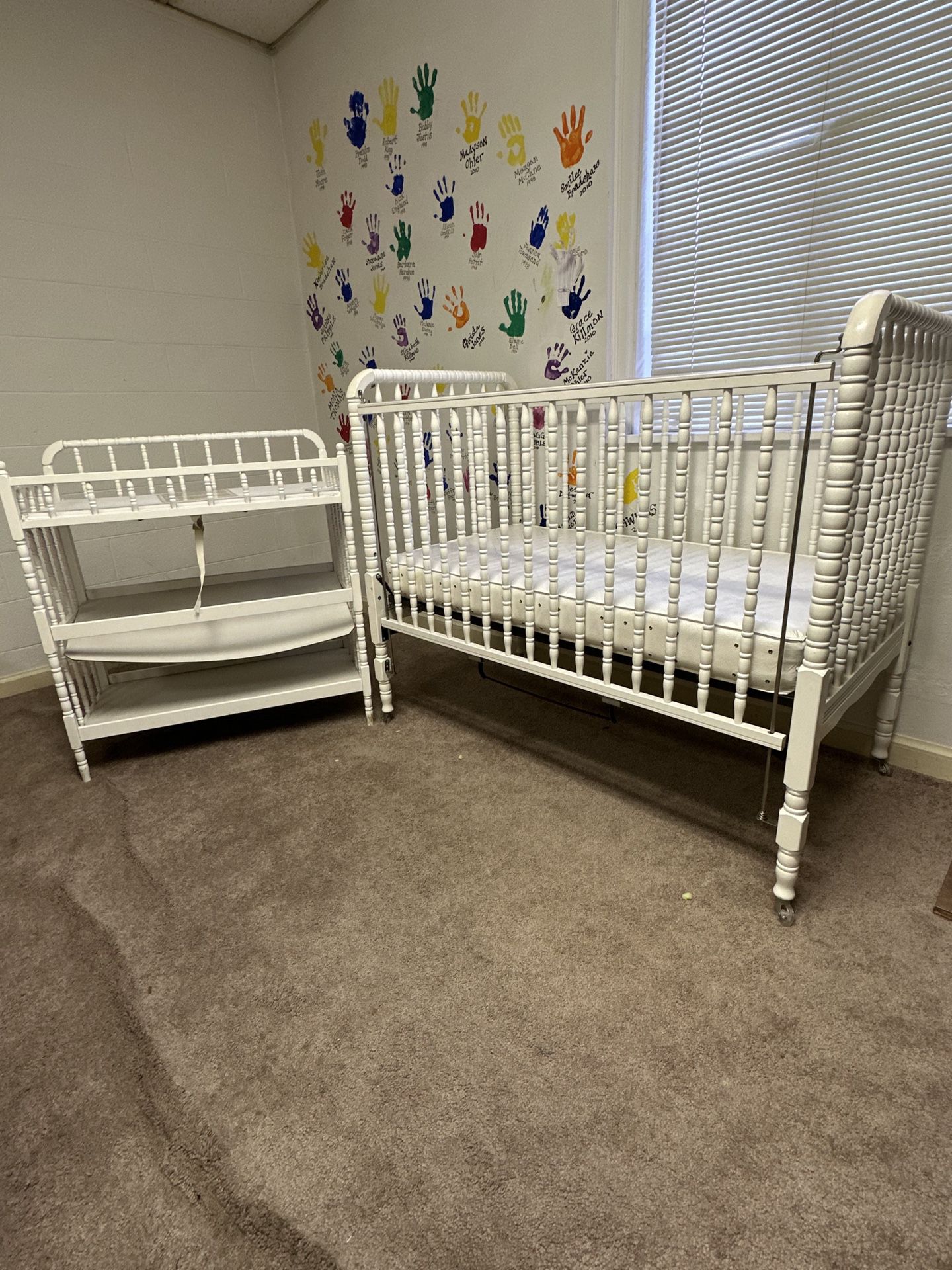Baby Crib and Changing Station 