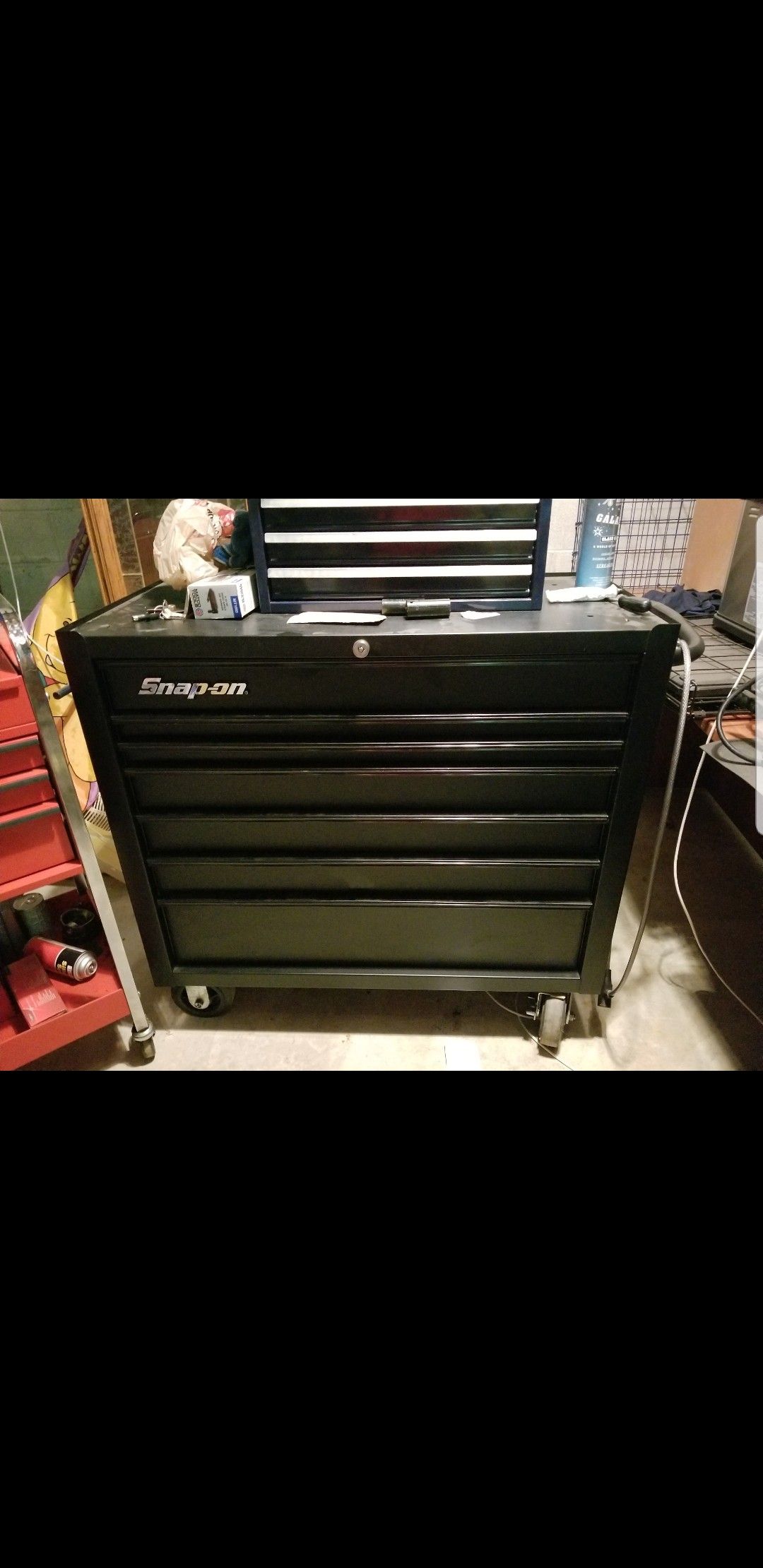 Snap on tool box