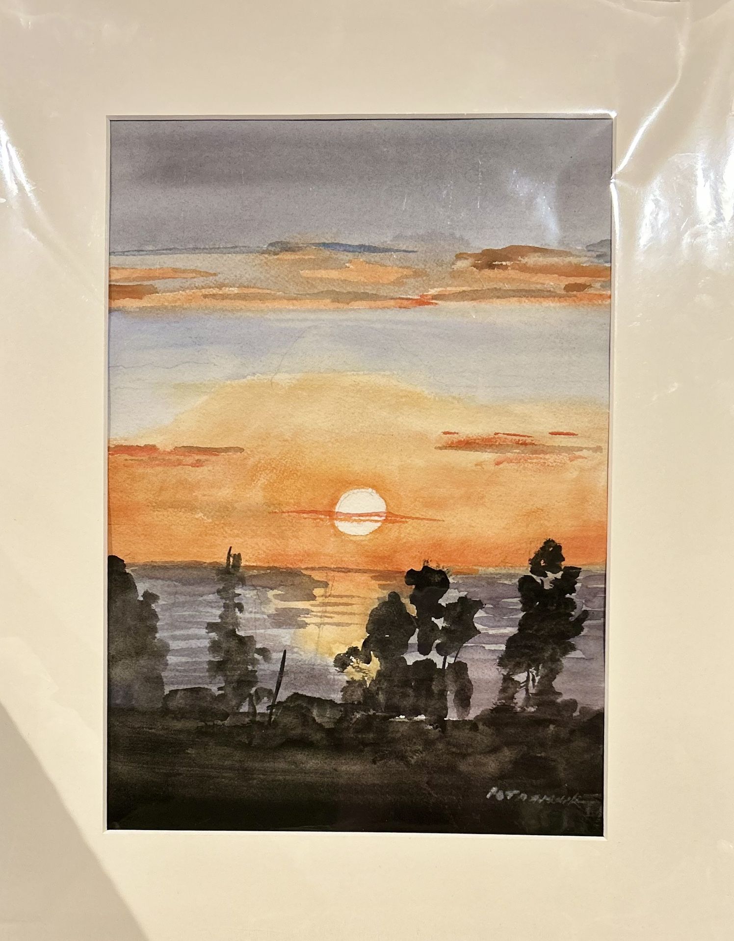 ‘Sunrise’ Original Painting From Local Artist Michael Potashnik