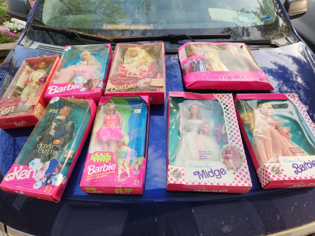 Vintage Barbies Still With Price Tags