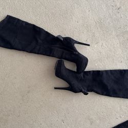Thigh High Heel Boots