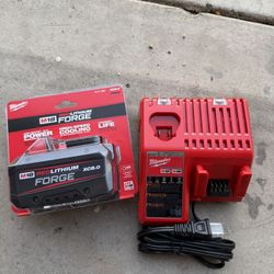 Milwaukee Forge Batt And Charger 