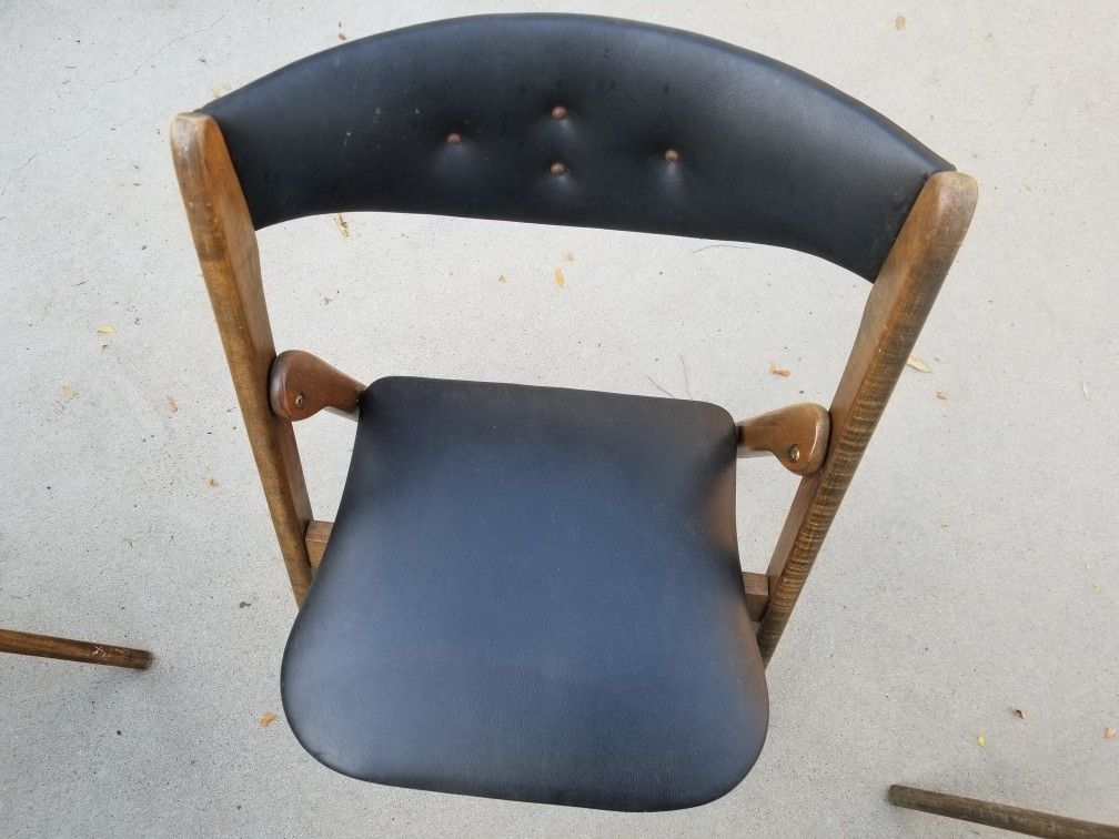 Coronet vintage folding chairs