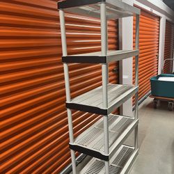 Garage Plastic Shelving 