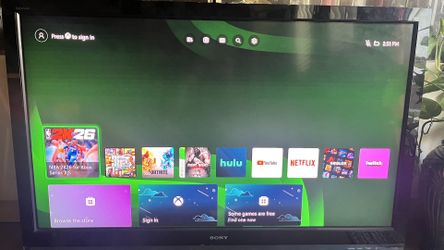 60 Inch Sony Flat Screen Tv