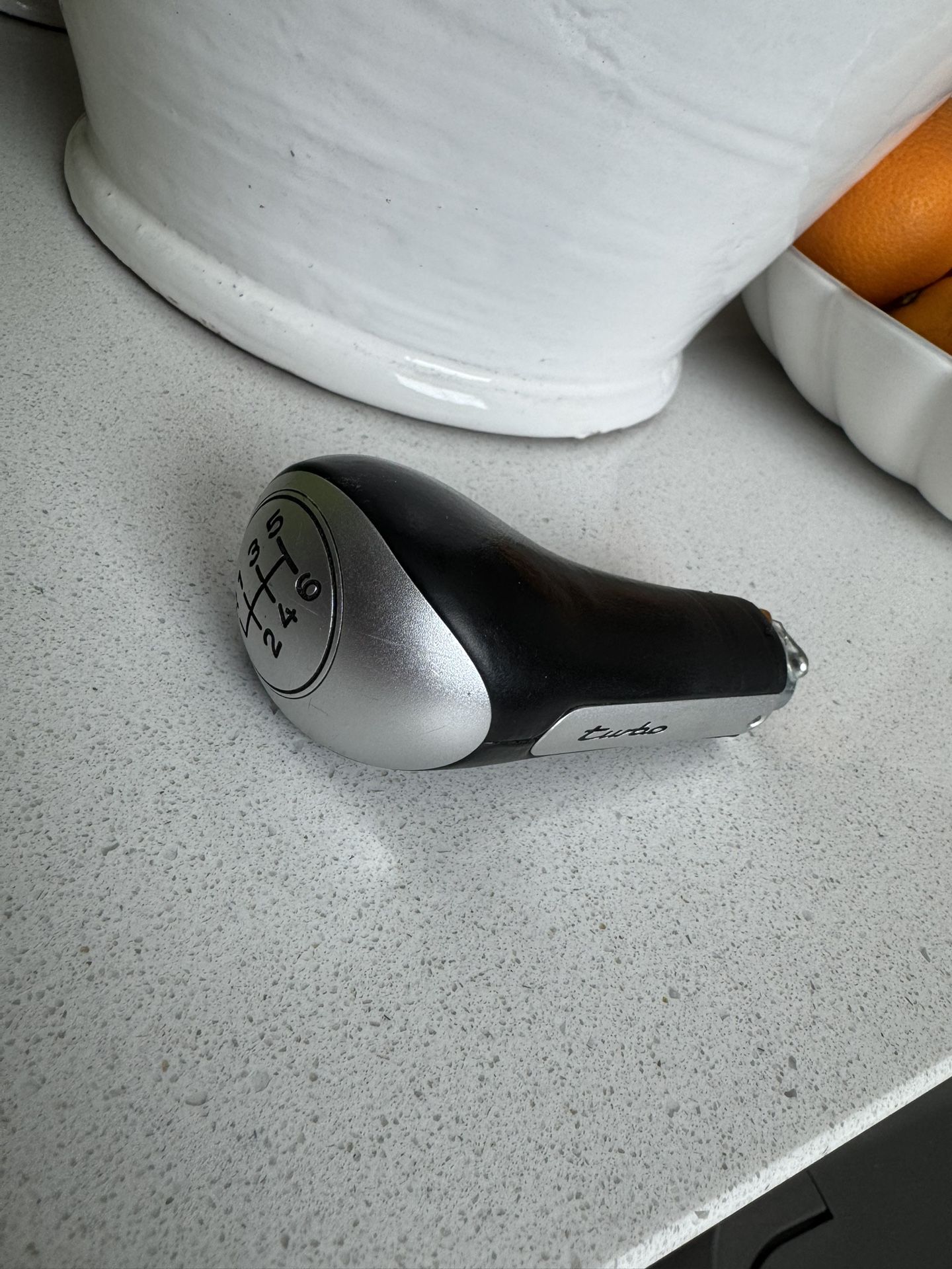 996 Turbo script shift knob