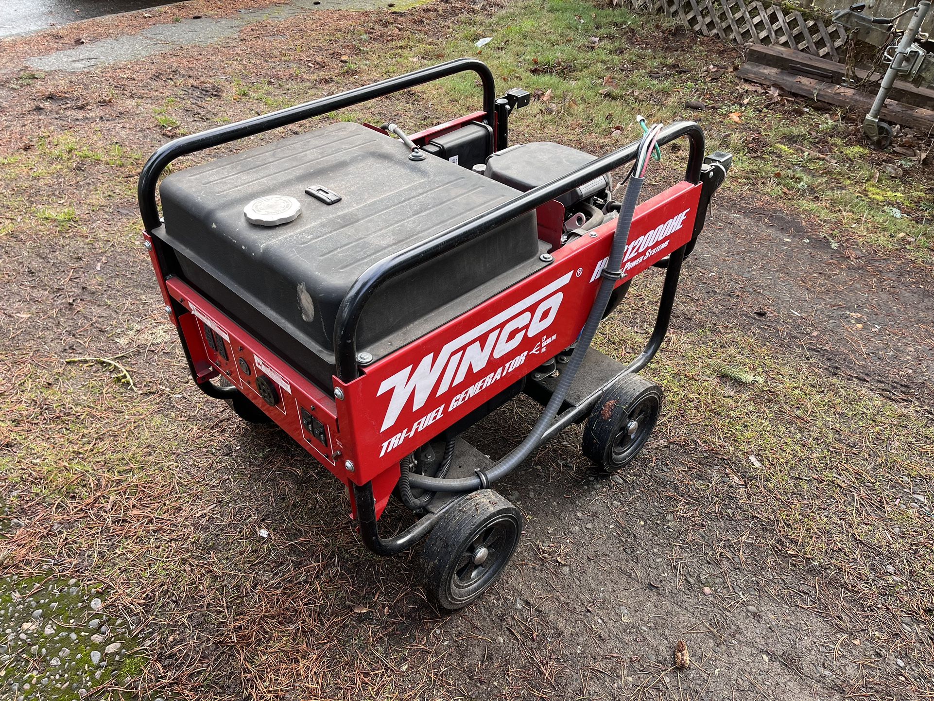 Winco Generator 12kw Tri-fuel