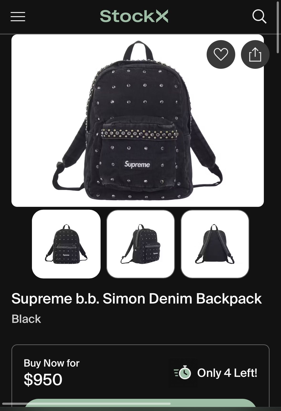 Supreme BB Bookbag 