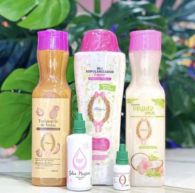Shampoo milagros anticaida y crecimiento