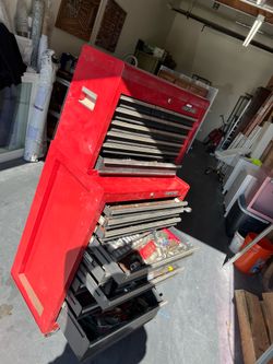 Tool box including tools