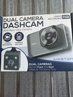 Car Dash Camera / Front and rear / 18.00 pick up / New 