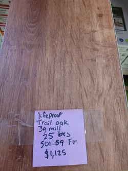 Lifeproof
Trail Oak 30 MIL x 8.7 in. W x 48 in. L Click Lock Waterproof Luxury Vinyl Plank Flooring (20.1 sqft/case)