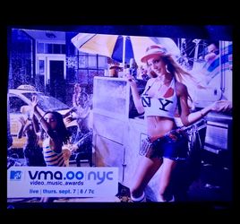 MTV Video Music Awards 2000 Promo Post Card Britney Spears