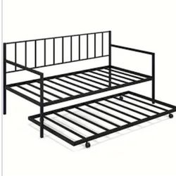 Twin Metal Trundle Bed Frame