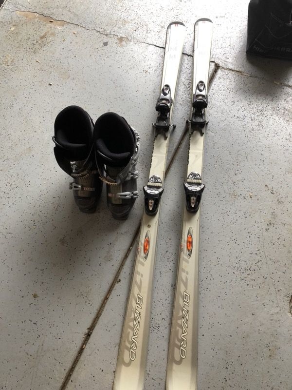 Blizzard tg3 ski 170 cm and head edge 7.0 boots size 12.5 -13 us with Tyrolia locks