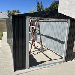 Like New 8x12 Metal Storage Shed – $325 OBO (Paid $499)