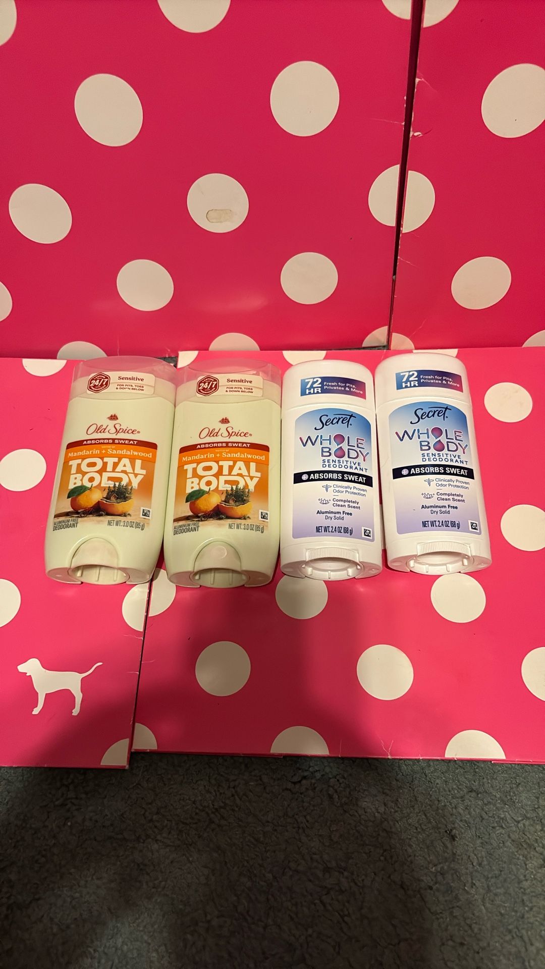 OLD SPICE & SECRET BUNDLE.