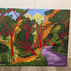 Original Oil Canvas Art Set 