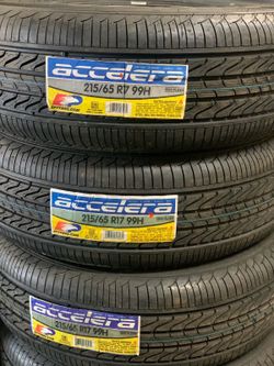 (contact info removed) 215 65 17 215/65/17 ALL 4 TIRES‼️Installation+ Balancing✅ WE FINANCE NO CREDIT CHECK🤩