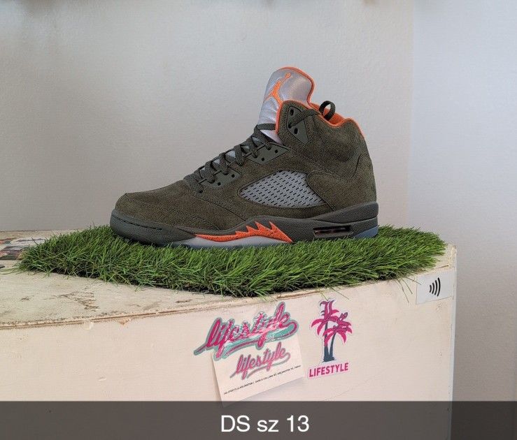 Air Jordan 5 Olive 2024