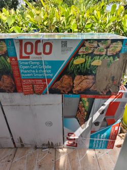 BRAND NEW LOCO 26” SMARTTEMP FLAT TOP GRIDDLE / PROPANE GRILL – SEALED BOX – $200