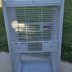 Wrought Iron Bird Cage