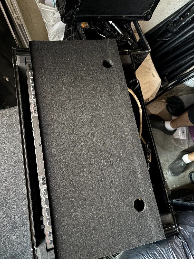 4 Channel Dj Board With Coffin cover.