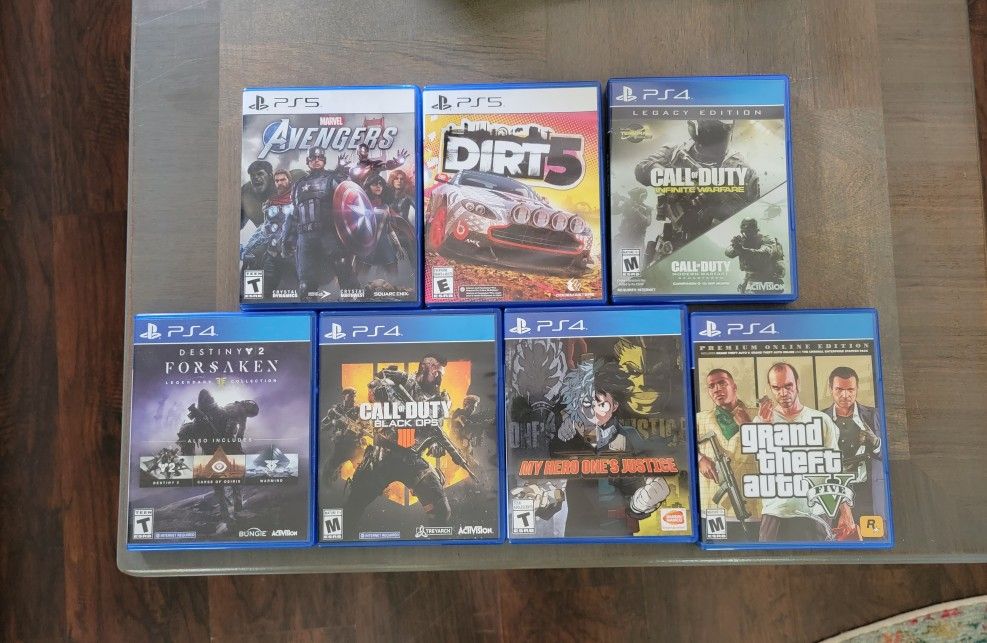 PS4 PS5 Games