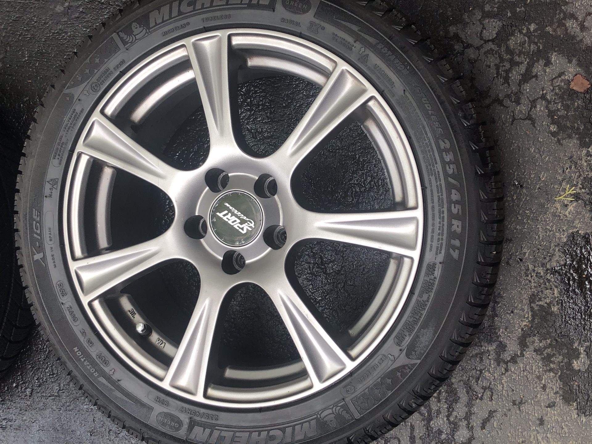 5x112 17” sport wheels