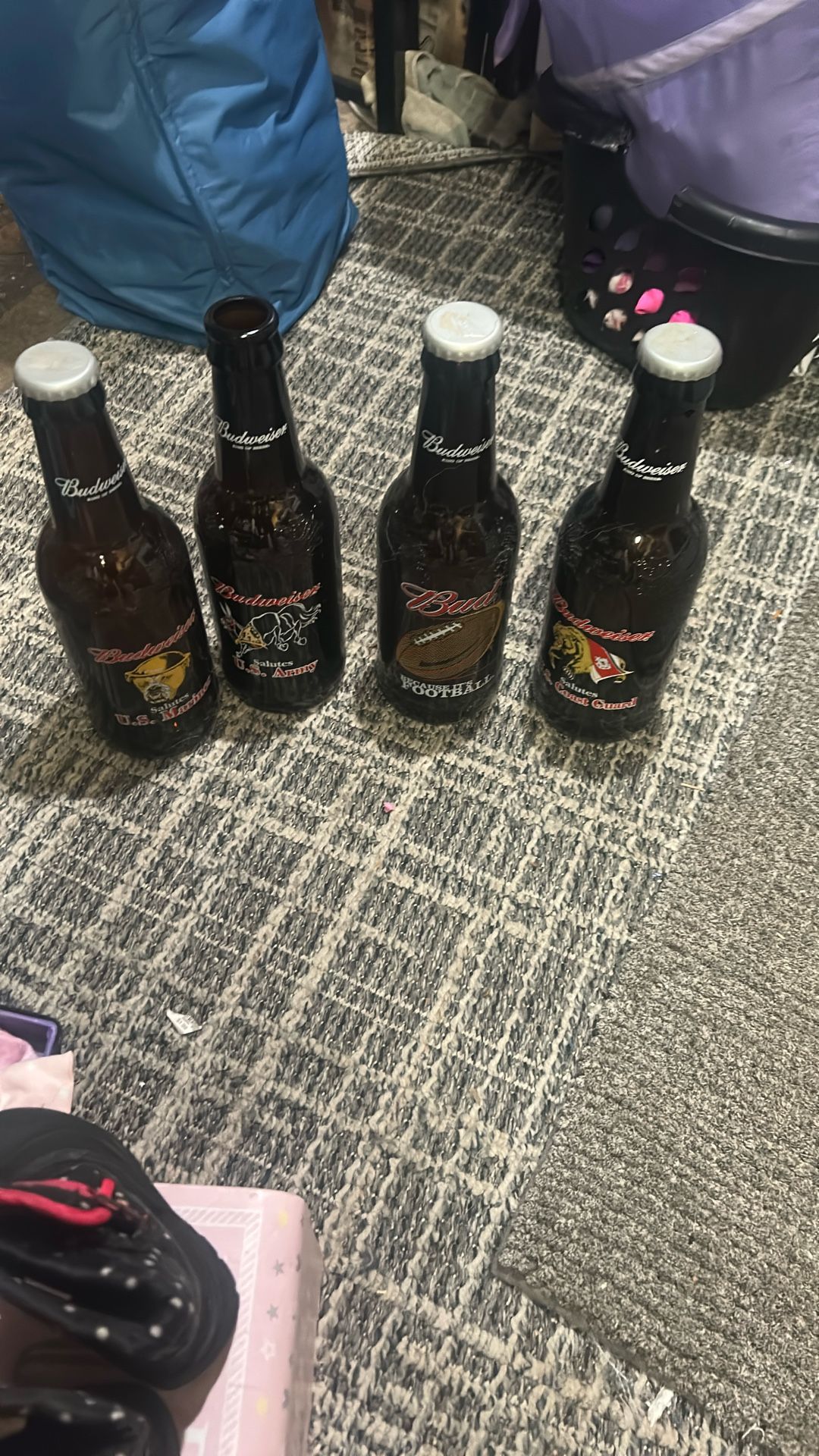 Tall bottles, 15 inches high