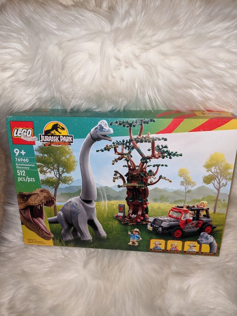 Lego Jurassic Brachiosaurus Discovery Set New
