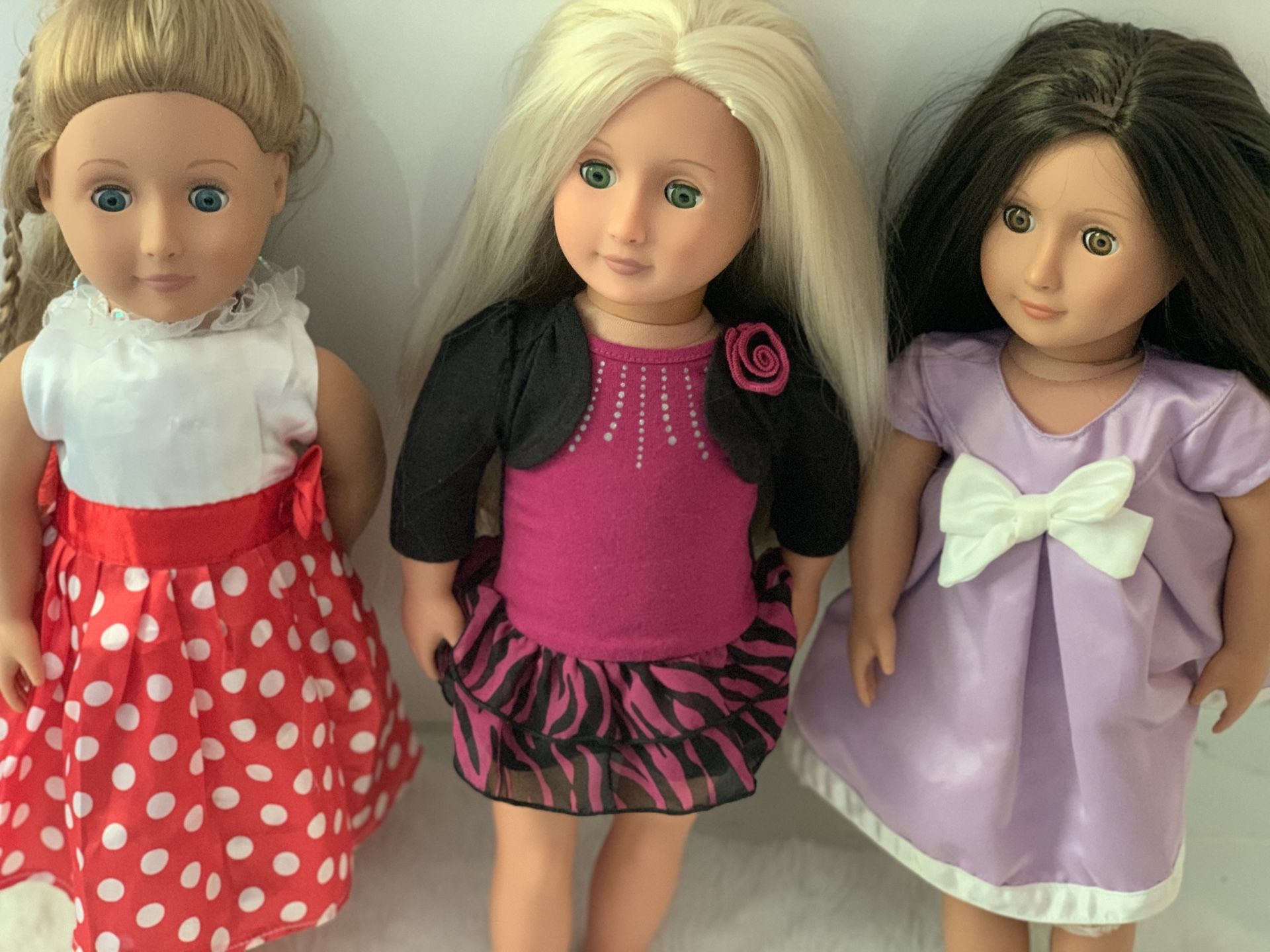 Three Our Generation  Dolls 