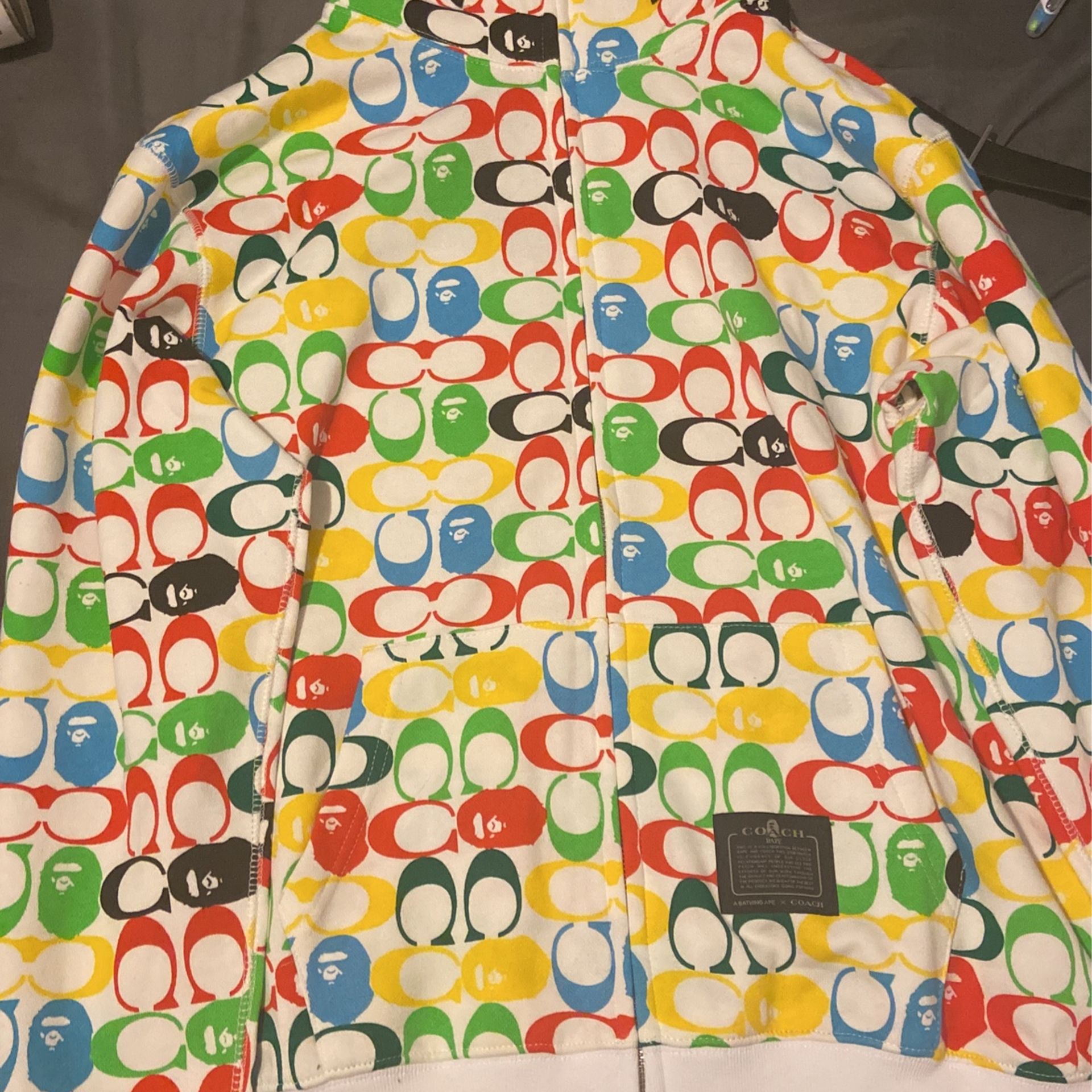 Bape coach online hoodie