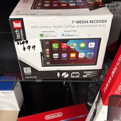 Dual 7” Media Receiver 